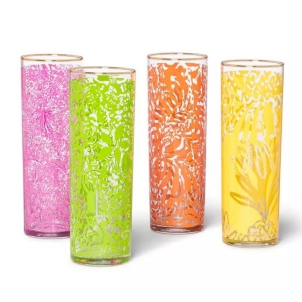 Lily Pulitzer for Target Glass Tumblers